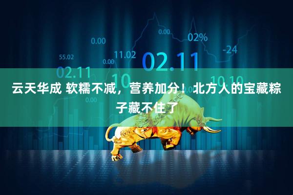 云天华成 软糯不减，营养加分！北方人的宝藏粽子藏不住了